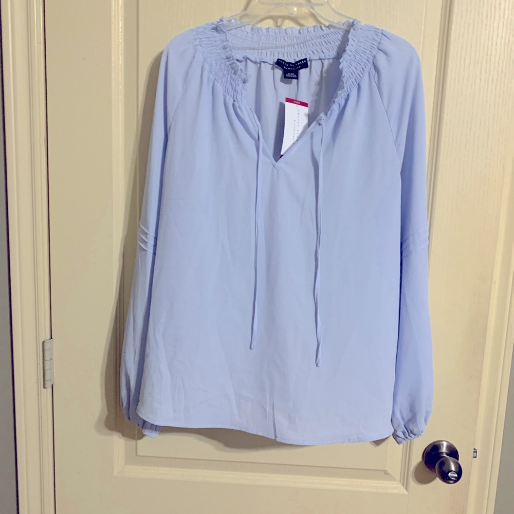 NWT Womens light Blue Shirt size XL social standard by Sanctuary